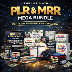 Buy Our Entire Store With PLR & MRR Rights | ACCESS THE ENTIRE STORE